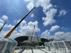 上海吳涇熱電廠12MW/48MWh全釩液流儲(chǔ)能項(xiàng)目設(shè)備完成現(xiàn)場(chǎng)安裝